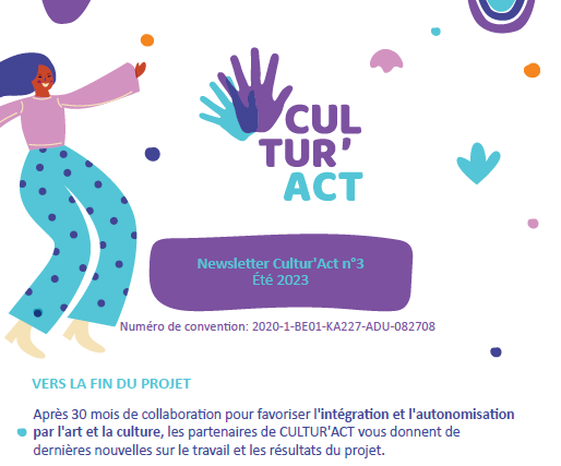 CulturAct Newsletter 3 French
